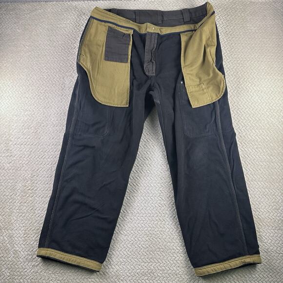 Duluth Trading Co. Men's Carpenter Outdoors 44x30 Heavy Fleece Lined Pants Gray - Picture 5 of 16